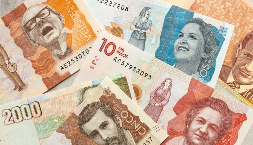 des pesos colombiens