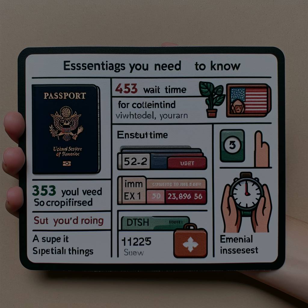 Durée d'attente pour obtenir un passeport: ce qu'il faut savoir