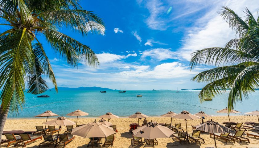 une plage créole