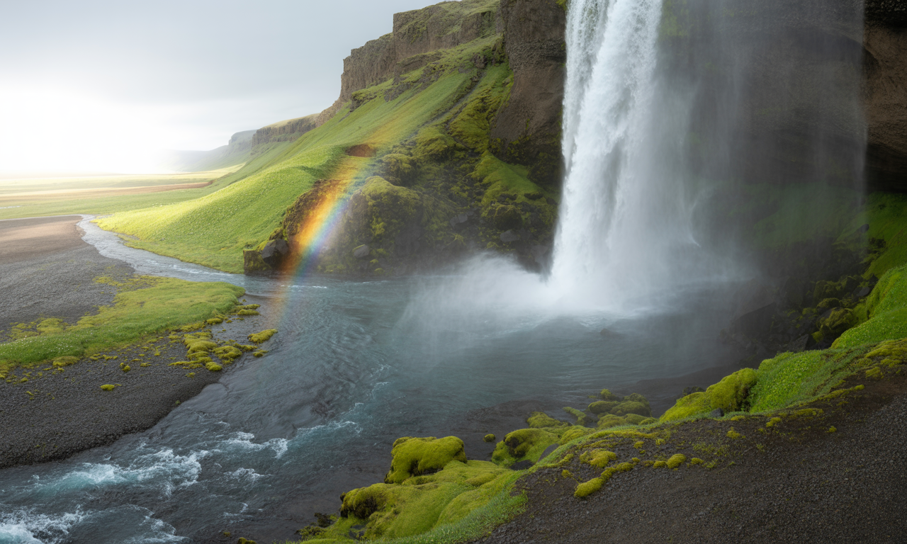 découvrez stjórnarfoss, une chute d'eau exceptionnelle qui, par sa beauté naturelle et son accessibilité, mérite absolument un détour lors de votre voyage sur la ring road en islande. plongez dans un paysage enchanteur où la nature s'exprime dans toute sa splendeur.