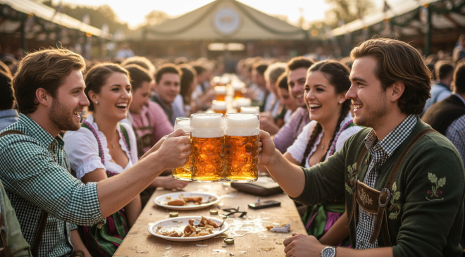 explorez munich et vivez l'ambiance unique de l'oktoberfest, la célèbre fête bavaroise pleine de traditions, de musique et de saveurs authentiques.