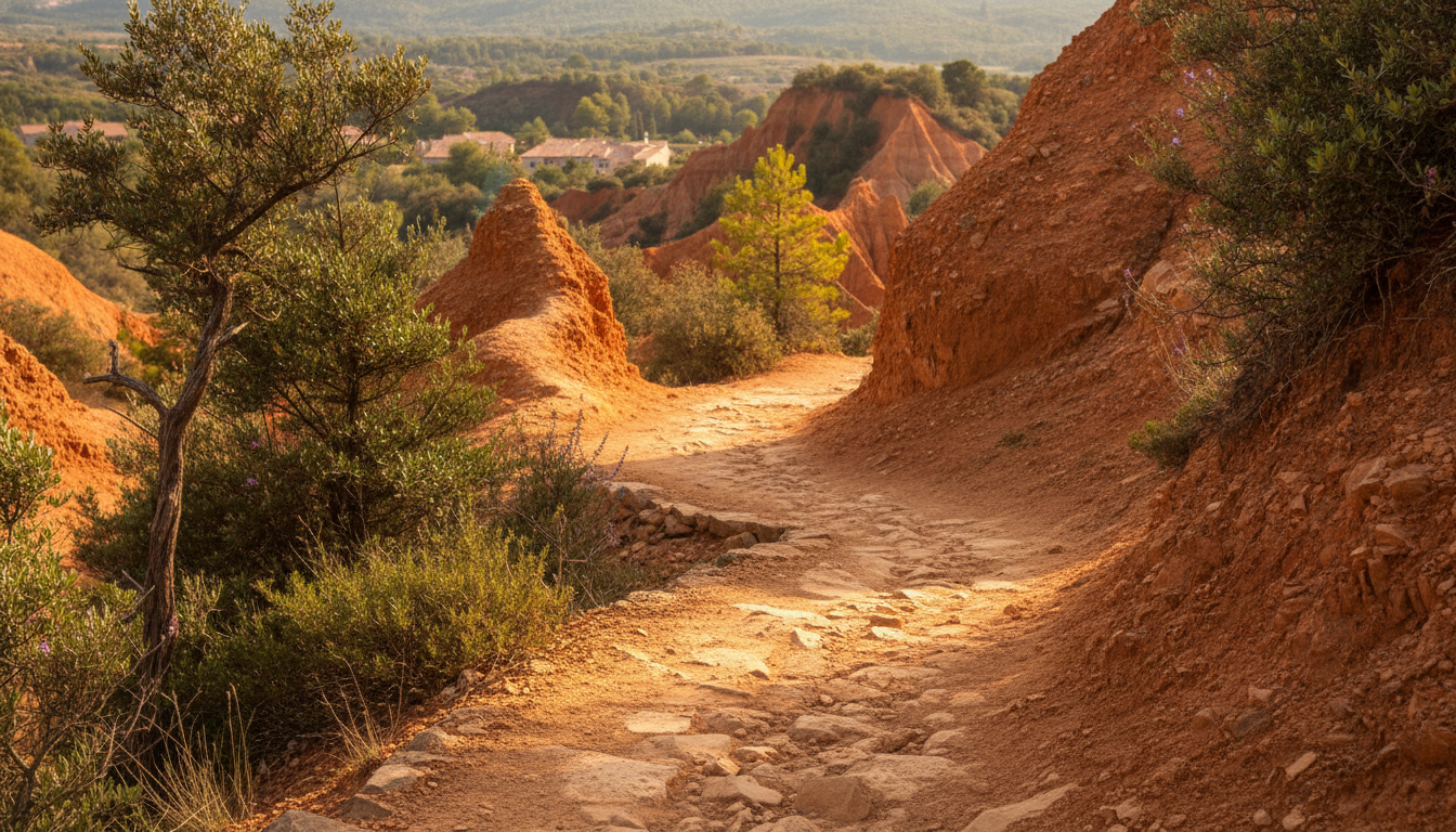 découvrez le sentier des ocres à roussillon, un parcours unique au cœur des paysages colorés, et laissez-vous séduire par le charme authentique de ce village provençal.