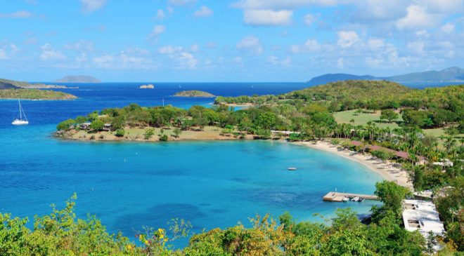 paysage de Saint-Barth