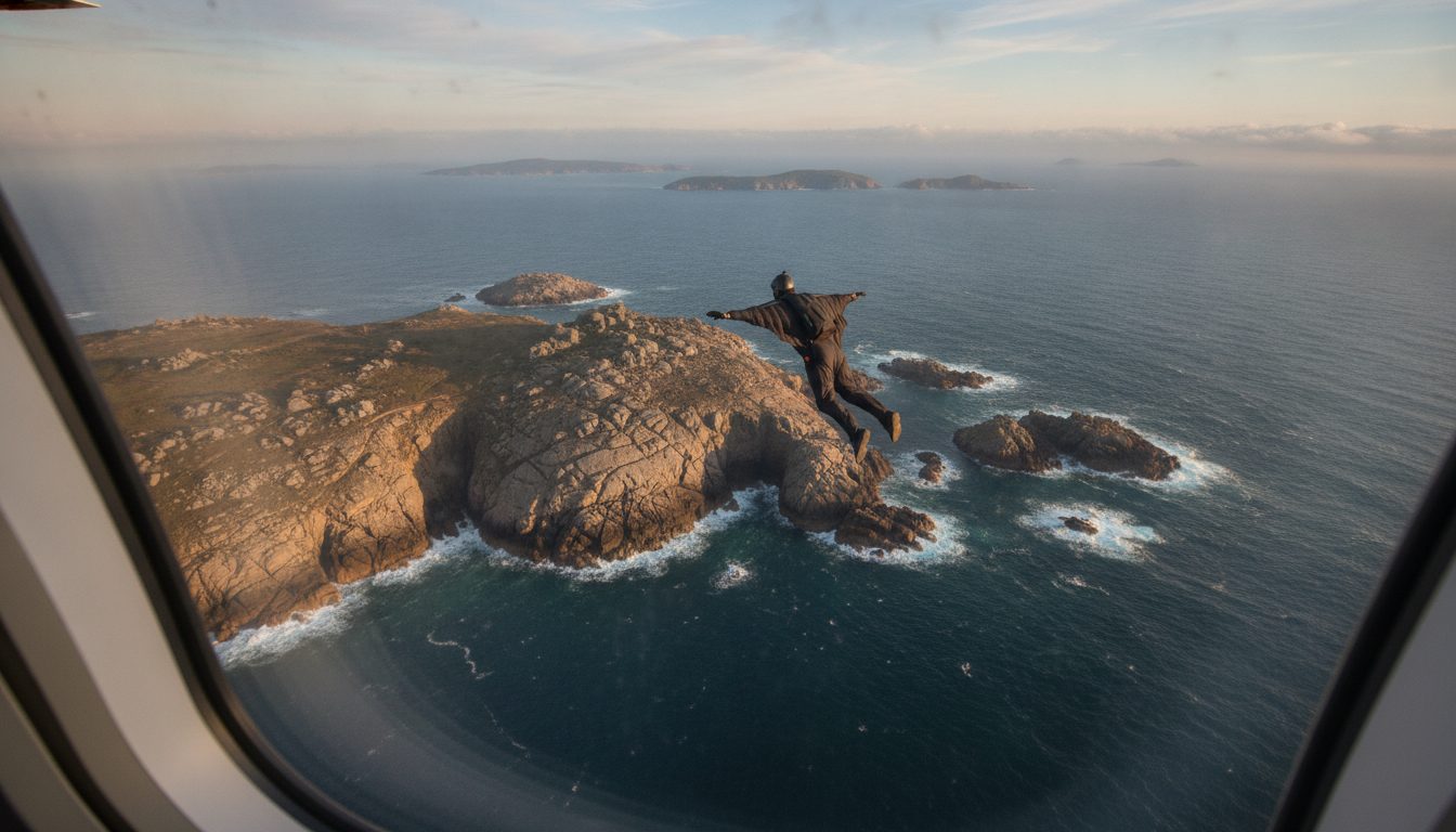vivez une expérience unique en bretagne avec un saut en parachute plein d'adrénaline. découvrez des paysages époustouflants et laissez-vous tenter par cette aventure insolite !
