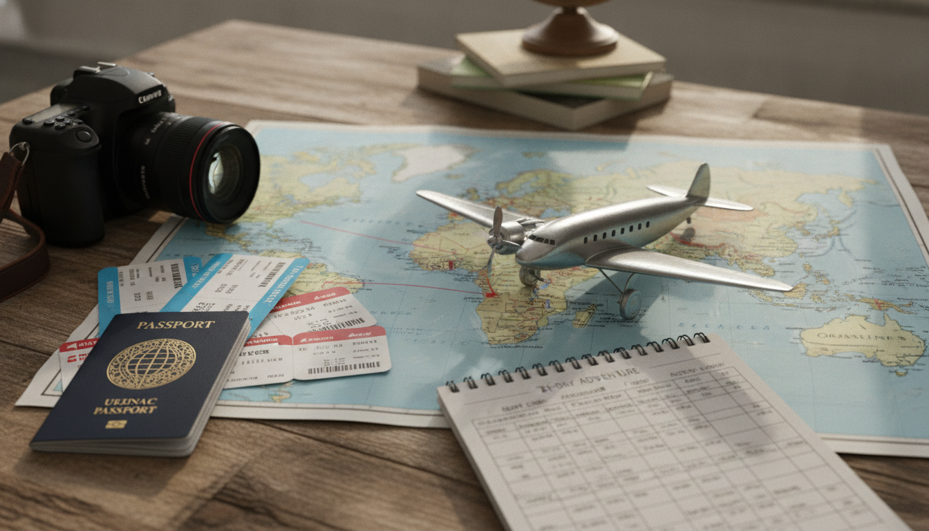 découvrez comment organiser un tour du monde en avion en 21 jours avec un budget détaillé et les différentes formules comparées pour un voyage réussi.