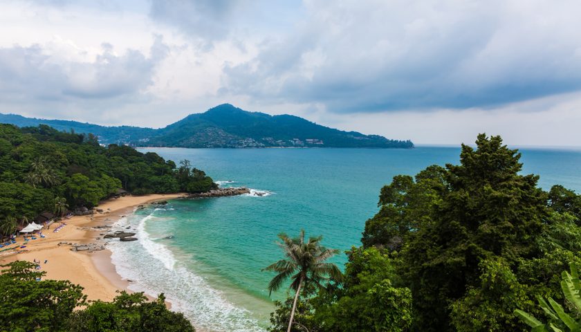 un beau paysage de Martinique